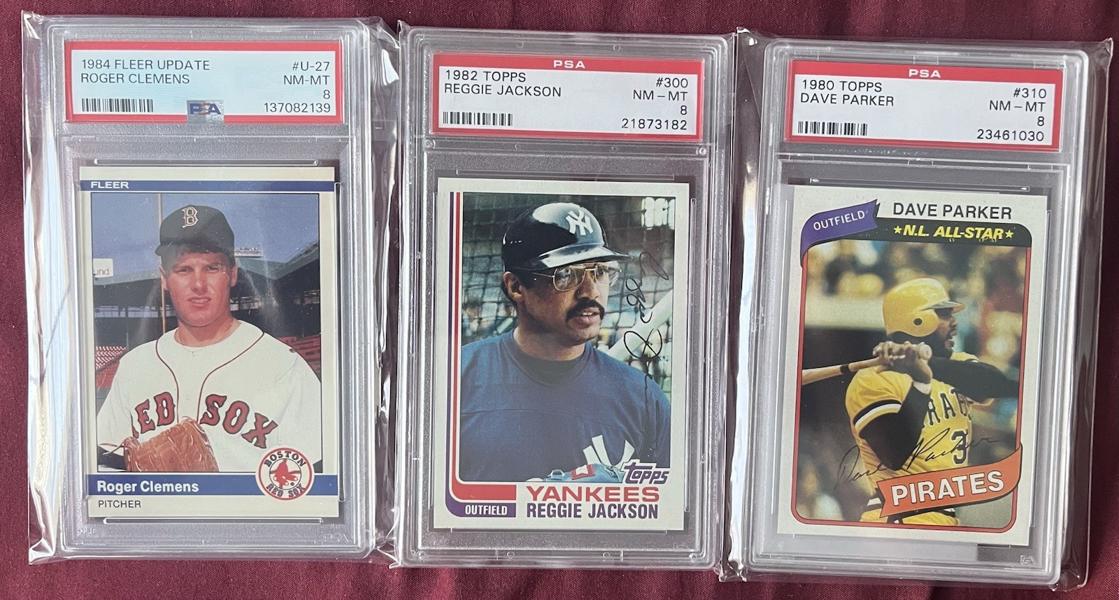 1980 Topps Dave Parker #310 PSA 8 Pittsburgh Pirates 1 CARD ONLY