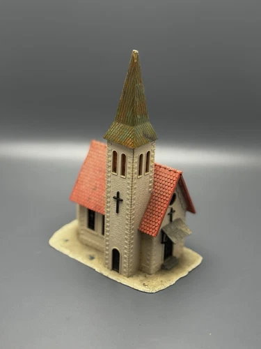 Vau-pe 1061 B, H0 Kirche, Dorfkirche fertig gebaut, 1:87, sehr selten & RAR