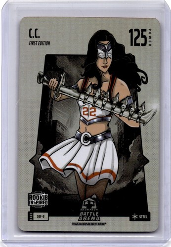 Bo Jackson Battle Arena C.C. Silver Steel Battlefoil SBF-9 Caitlin Clark 🔥🔥