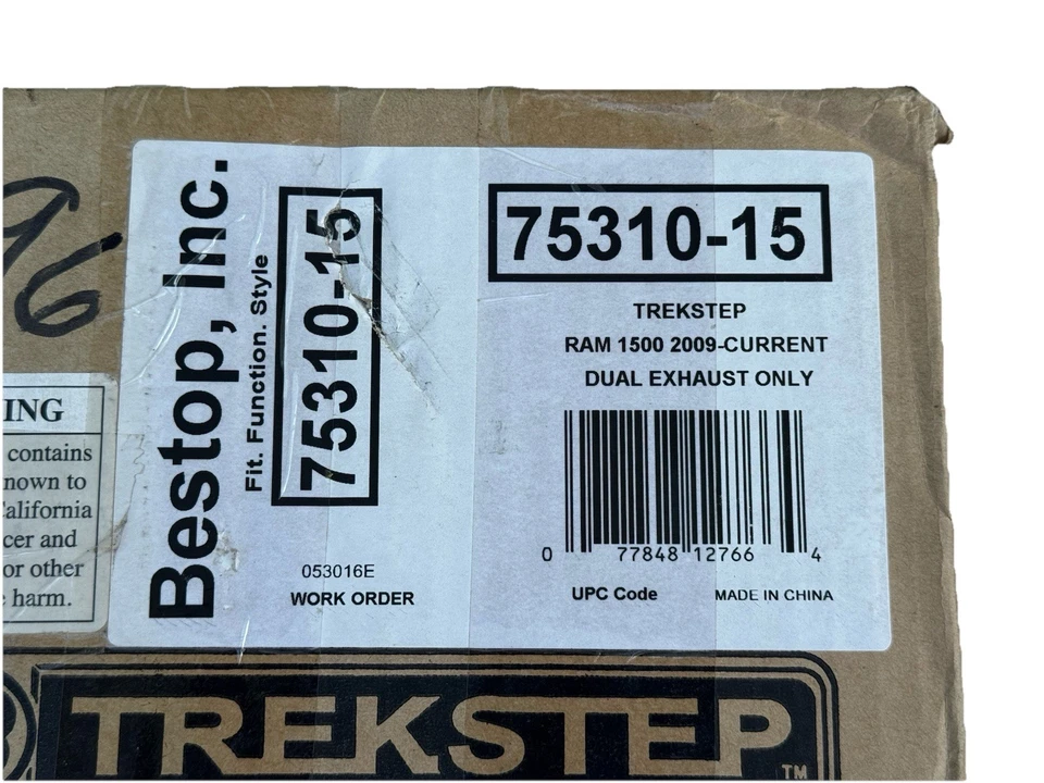 Bestop 75310-15 TrekStep montaje trasero camión plataforma escalón para 09-18 Dodge Ram 1500 NUEVO Foto 3 de 3
