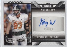 2020 Sage Hit Rookie Auto Kenny Willekes #A72 Auto 14tz