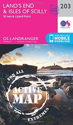 Land's End & Isles of Scilly, St Ives & Lizard Point: 203... - Ordnance Survey