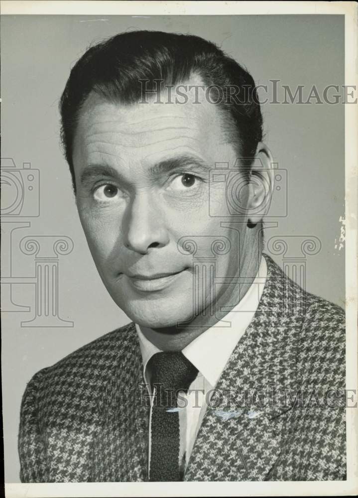 1956 Barry Sullivan as Major Joppolo in A Bell for Adano musical press photo