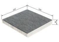 Innenraumfilter Bosch 1 987 435 518 Aktivkohlefilter FüR Honda Civic CR IX Pilot