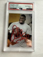 PSA/DNA Certified 1995 Select WARREN SAPP Auto Autograph Rookie RC #127 Orange