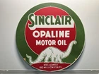 VINTAGE REPRODUCTION- ALUMINUM METAL SIGN- MAN CAVE- GAS AND OIL- SINCLAIR