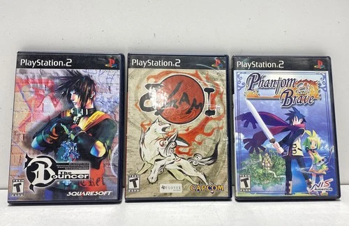 PlayStation 2 Bundle: The Bouncer, Phantom Brave, & Okami