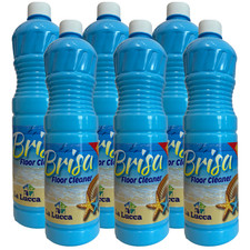 6 x La Lucca Spanish Cleaning Concentrated Brisa Multi Surface Floor Cleaner 1L 3.75 per litre