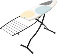 Brabantia Ironing Board Table 135cm x 45cm Size D with Folding Rack - Bubbles