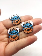 Lot 20 PCS Cartoon Enamel Charms Making DIY Pendants Earrings