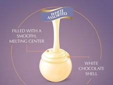 Lindt WHITE LUSCIOUS Chocolate LINDOR TRUFFLES MIX BULK BAG VALUE PRICE NOW
