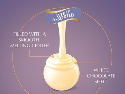 Lindt WHITE LUSCIOUS Chocolate LINDOR TRUFFLES MIX BULK BAG VALUE PRICE NOW