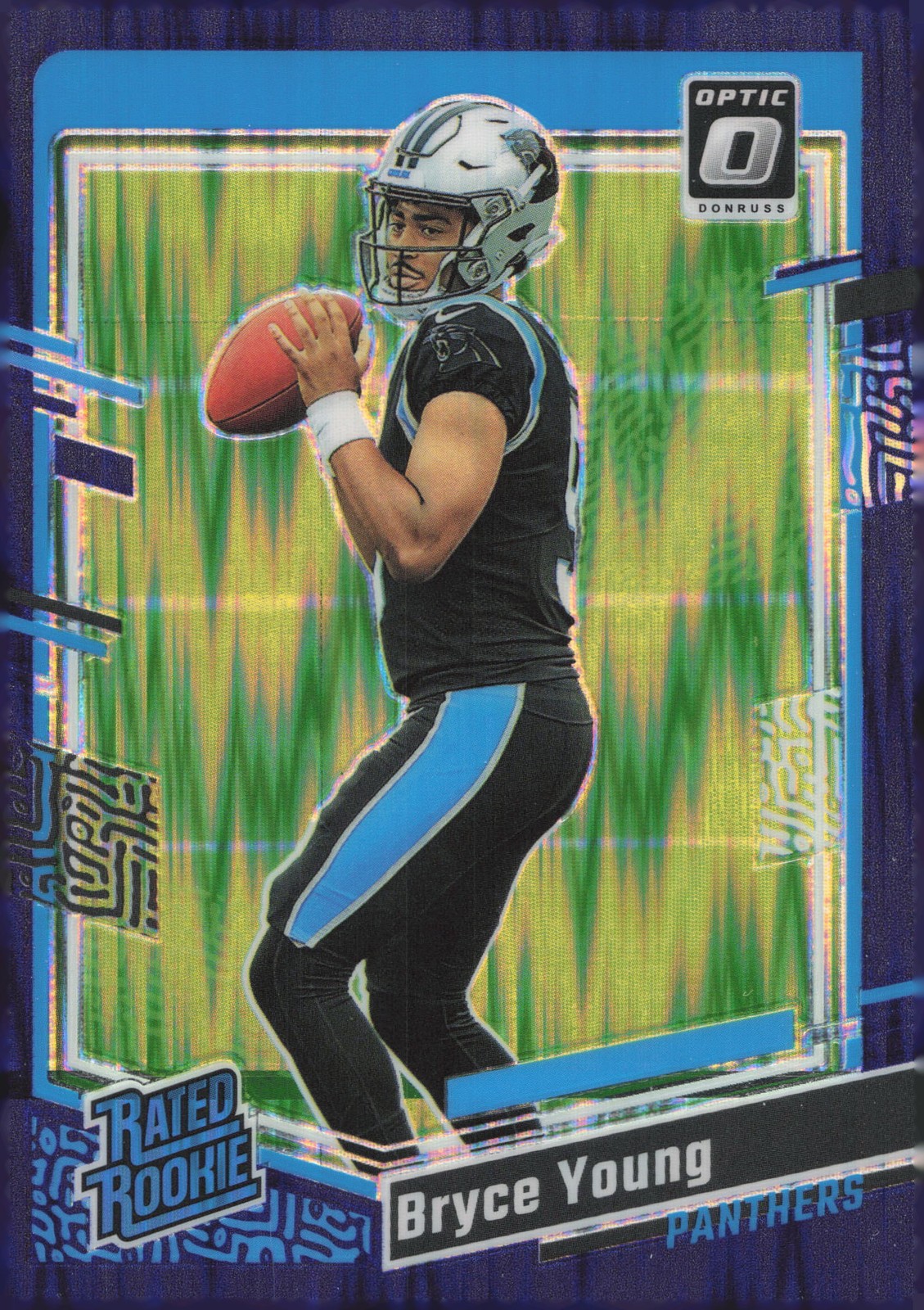 2023 Donruss Optic Bryce Young Purple Shock #213 RC