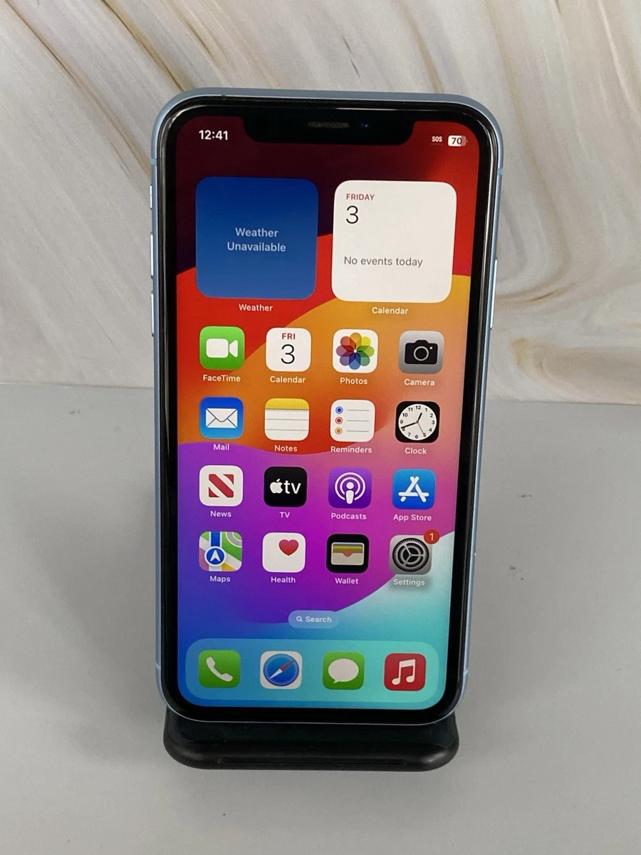 Las mejores ofertas en Teléfonos inteligentes Apple iPhone XR Azul