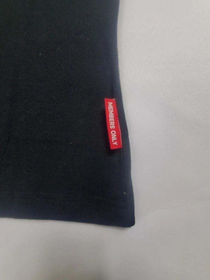 Member's Only T 恤男式中号黑色短袖死神成人 T 恤 — 第 4/4 张图片