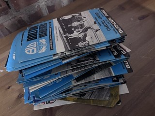 100 BOLTON WANDERERS 1970s FOOTBALL PROGRAMMES THE TROTTERS BURDEN PARK