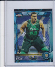 2015 Topps Chrome Mini Blue Refractors #195 Carl Davis