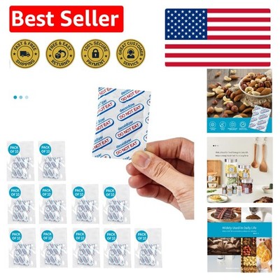 Lightweight 100CC Oxygen Absorbers - 110 Packs for Long-Term Food Safety