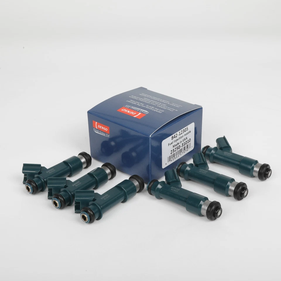 6X 23250-31010 Denso Fuel Injector For Toyota 4Runner Tacoma 4.0L Foto 3 de 4