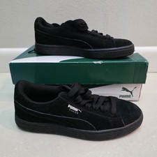 355110-52 Youth PUMA SUEDE JR 'CLASSIC BLACK'