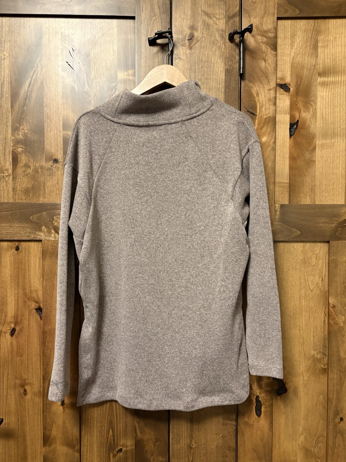 Arc'teryx maglione donna medio lungo outdoor escursionismo grigio chiaro pile poliestere