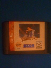 Sega World Series Baseball '95 video game cartridge