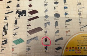 LEGO Castle: The Gatehouse Raid (70402) Used missing ONE piece only with Manual