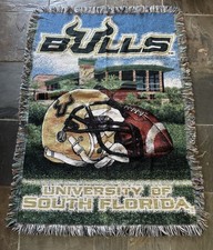 USF Bulls Shawl Blanket (Vintage / Retro Styl...