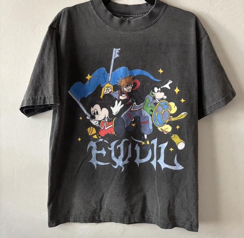 Kingdom Hearts EWDL Graphic Tee Men’s M Mickey Goofy Pluto Cotton
