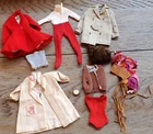 Vintage BARBIE SKIPPER Doll Clothing & Accessories Lot TLC 1960's