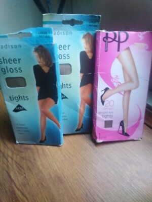 Womens tights 12: 1 pretty polly tights, 20 denier, colour: nude, smooth knit. 