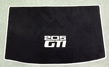 Tapis de Voiture Coffre Schonmatte pour Peugeot 205 Gti Noir Blanc 1tlg