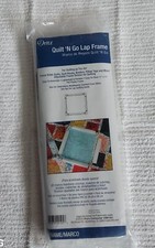 Dritz Quilt N Go Lap Frame 11x11 inch PVC plastic, made in USA, factory sealed