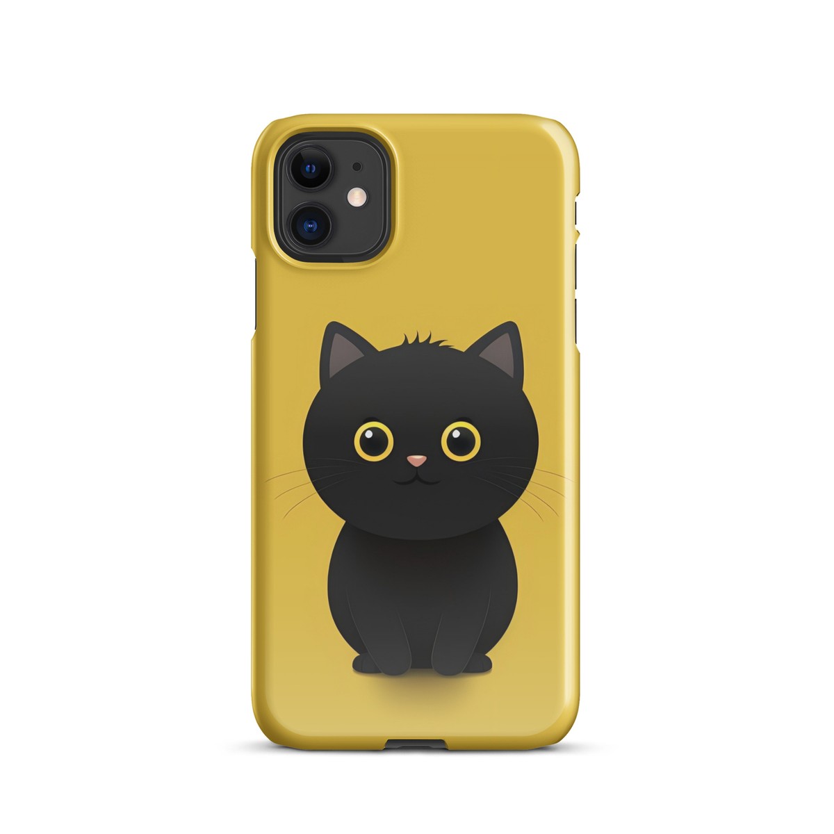 Cute Cat Iphone Case Black Cat Phone Cover Cute Black Cat Phone