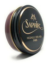 Mahogany - Saphir Medaille d'Or Pate de Luxe Shoe Polish Wax - 50ml Tin