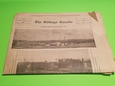 THE BILLINGS GAZETTE MAY 25 1941 MONTANA 24 PAGE NEWSPAPER COMMERCIAL SECTION