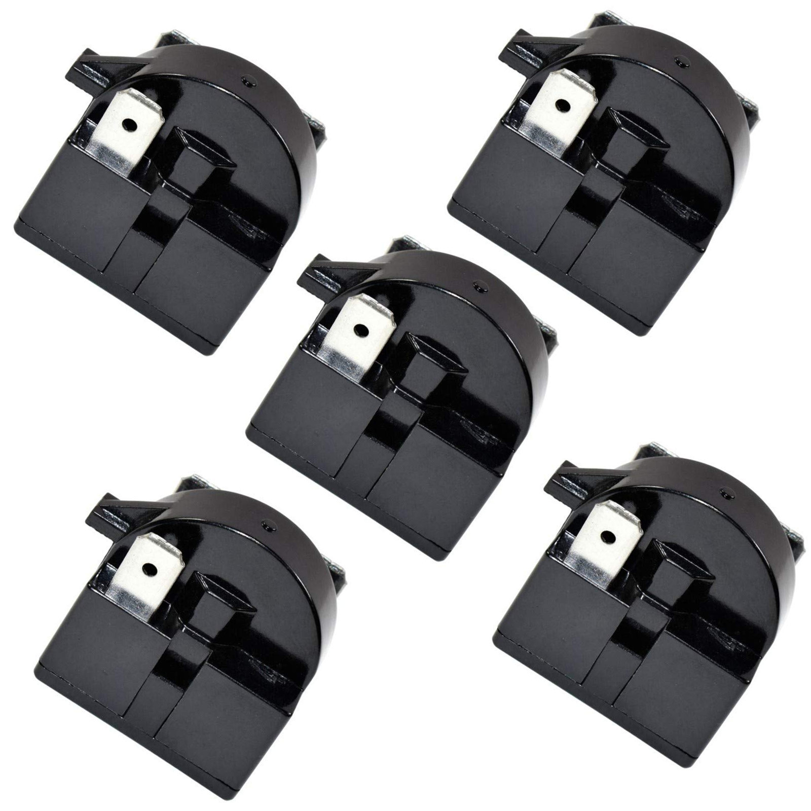 5x HQRP QP2-4R7 4.7 Ohm 3-Pin PTC Start Relay for Magic Chef 6R8MD3 AP4565041