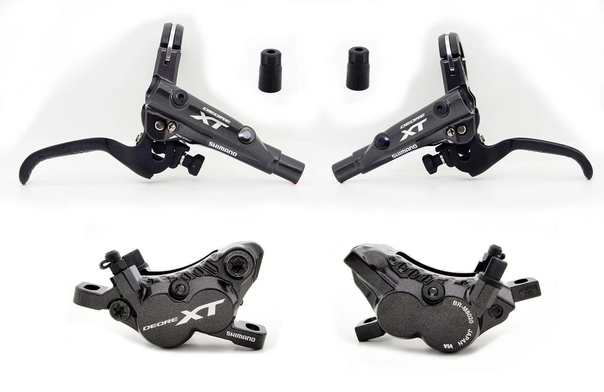 Shimano XT BL-M8000/BR-M8020 I-Spec II Disc Brake Lever/Caliper Set READ