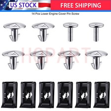 14X Engine Cover Lower Pin Screw # 90674-TY2-A01 Fit for Honda CR-V Civic Accord