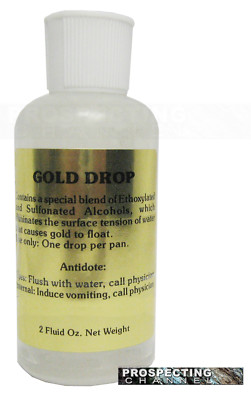 Original GOLD DROP Surfactant Stops Surface Tension on Water