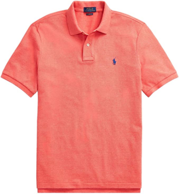 Polo Ralph Lauren Classic Fit Mesh Polo Shirt,Highland Rose