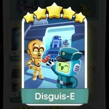Disguis-E Monopoly_Go_5 Stars Sticker       -...