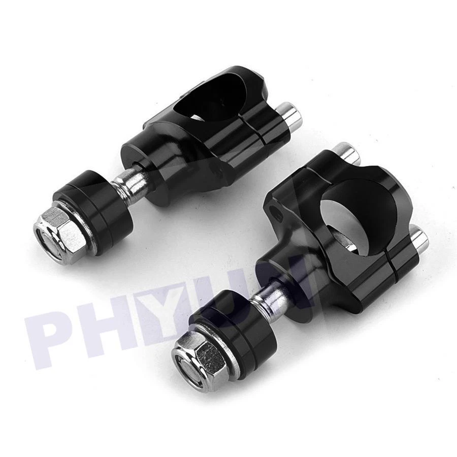 Motorcycle Handlebar Clamp CNC Aluminum Alloy Bar Clamps 28mm or 1 1/8" M12 — 第 4/4 张图片