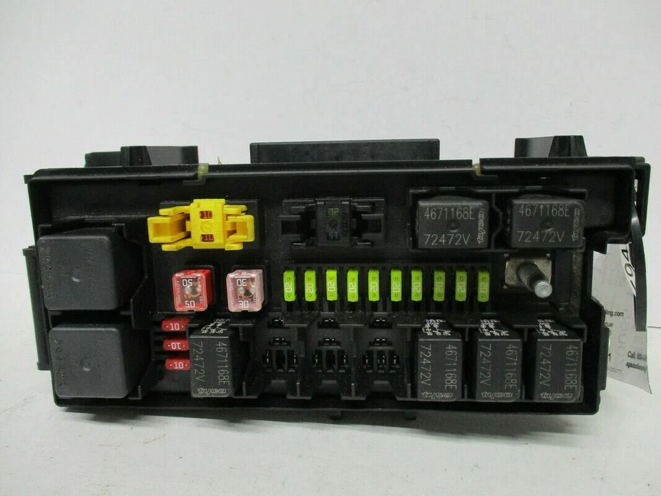 NY789-03 OEM 2009 CARAVANA VIAJE CIUDAD Y CAMPO TIPM CAJA DE FUSIBLES CONTROL PROBADO Foto 2 de 3