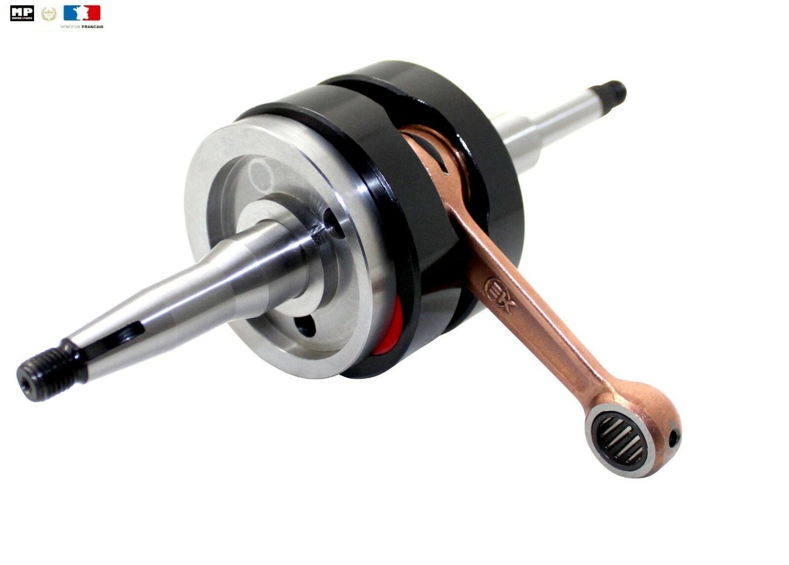 Vilebrequin embiellage avec pompe à air pour scooter Peugeot Speedfight et Trekker 50cc