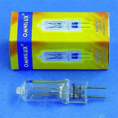 230V 300W Gx-6,35 Gx 6,35 Studiolampe Halogen Stiftsockel Lampe G 6,35 Omnilux