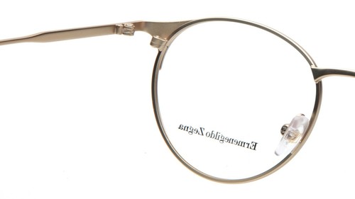 NEW Ermenegildo Zegna EZ5123 033 GOLD EYEGLASSES GLASSES FRAME 48-20-145mm Italy - Picture 8 of 12