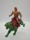 Vintage MOTU He-man and Battle Cat Action Figure