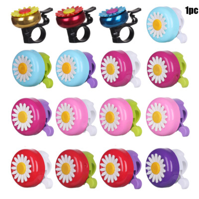 1PC Kids Bicycle Bell Horns Daisy Flower Children Bike Cycling Sound Alarm  UK UK