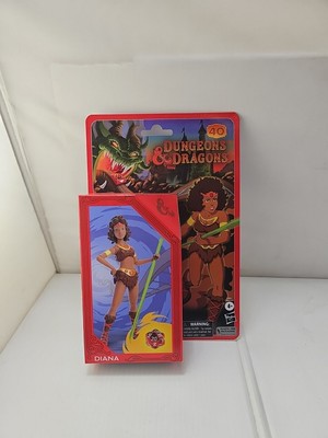 40th Anniversary DUNGEONS & DRAGONS - DIANA -  ACTION FIGURE W/20 Sided Die